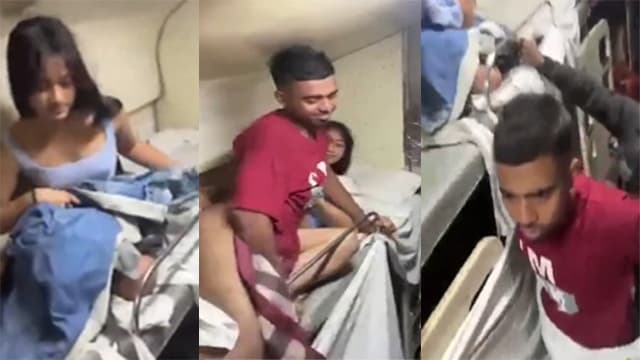 Public Train Couple Caught Sex – Tamil Porn Video